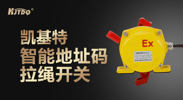 凱基特智能地址碼拉繩開關(guān)實際應用拍攝